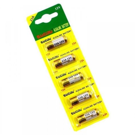 Pack 5 Pilas 23A Alkaline Control Remoto-0