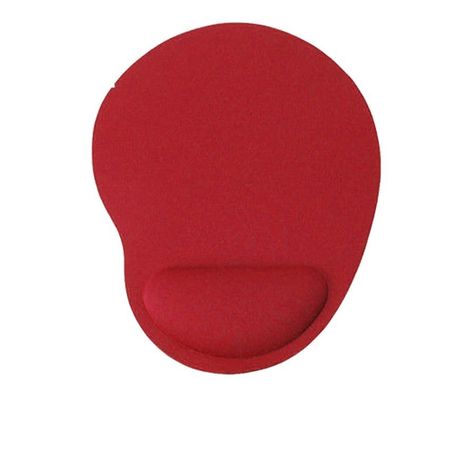 Mouse Pad Con Almohadilla De Gel Para Pc Rojo-0
