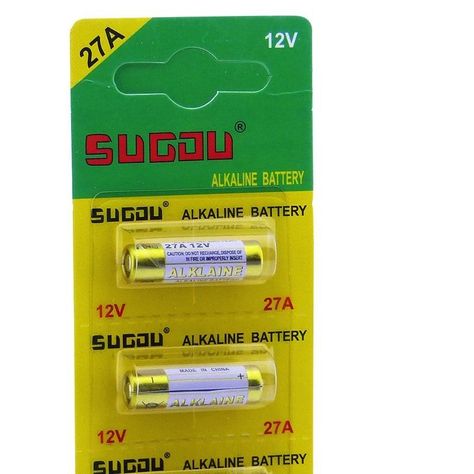 Pack 5 Pilas 27A Alkaline Para Control Remoto-2