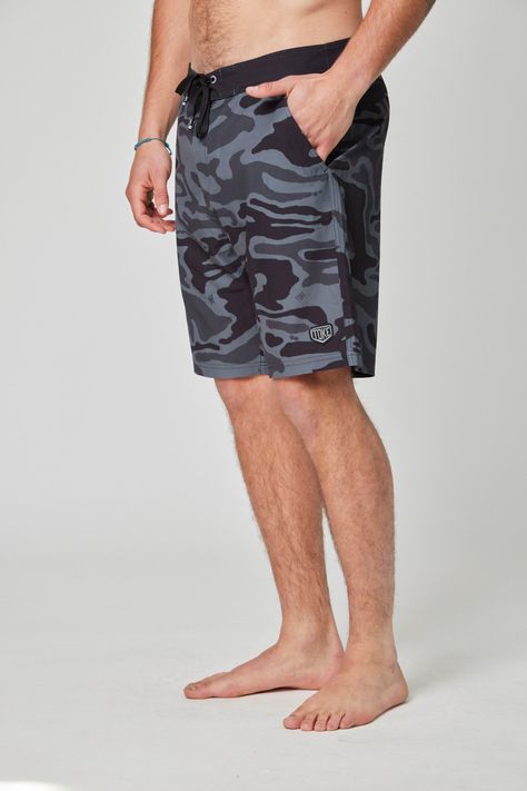 Traje de baño Camo Gris-0