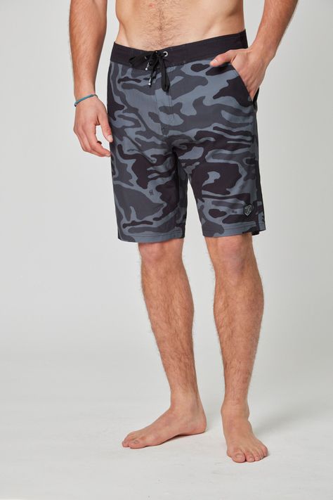 Traje de baño Camo Gris-3