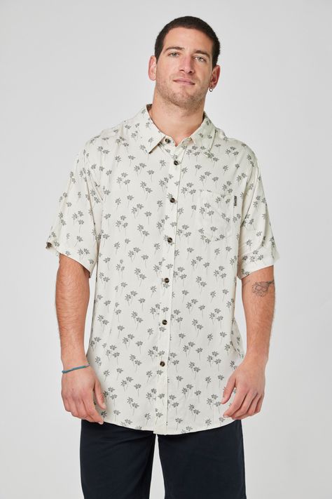 Camisa Palm Beige-0