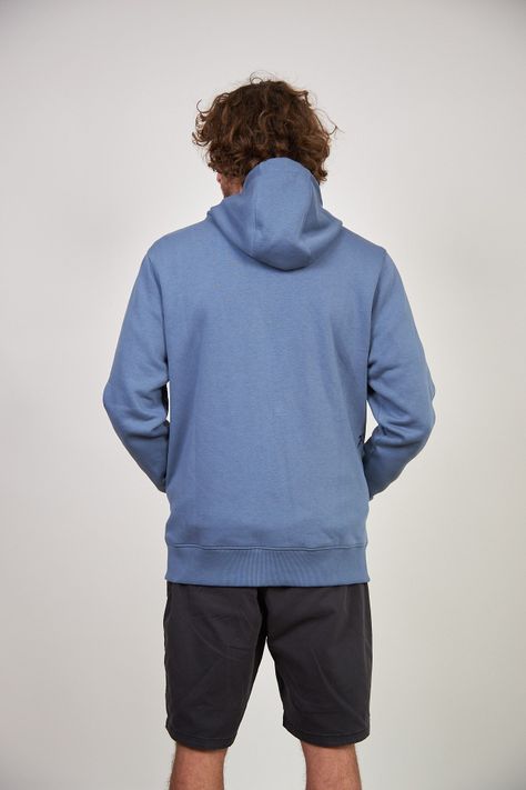 Poleron Full Zipper Toke Azul-2