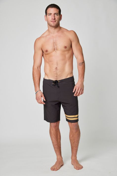 Traje de baño Stripes Negro-1