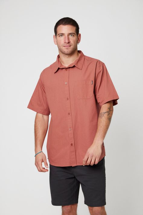 Camisa Solid Burdeo-0