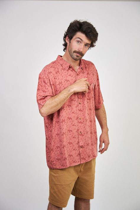 Camisa Print Toke Roja-1