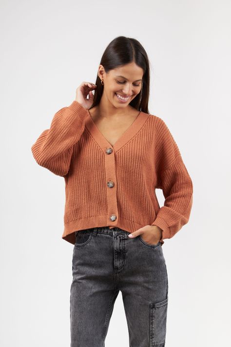 Chaleco Autumn Terracota Toke Mujer-1