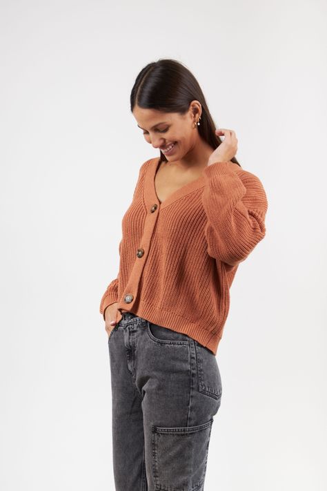 Chaleco Autumn Terracota Toke Mujer-2