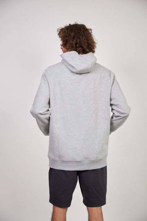 Poleron Full Zipper Toke Gris-3