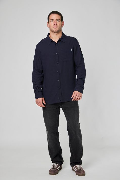 Camisa Clutch Azul-0