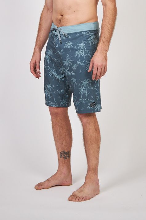 Traje de Baño Print Toke Azul-3