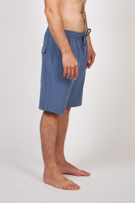 Traje de Baño Solid Toke Azul-2