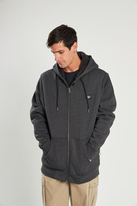 Poleron Sh Full Zipper Negro-3