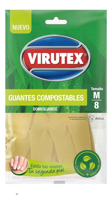Guantes Bio Talla M 100% Látex Virutex-0