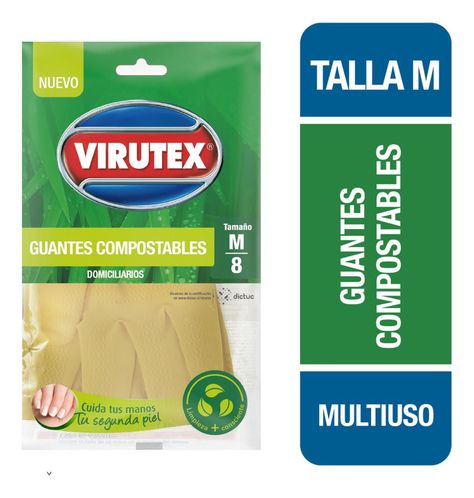 Guantes Bio Talla M 100% Látex Virutex-2