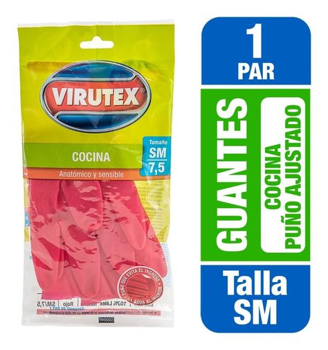 Guantes Cocina Talla Sm Puño Ajustado Virutex-0