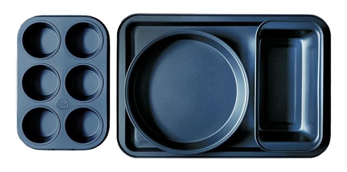 Set 4 Moldes Antiadherentes Navy Ilko-0