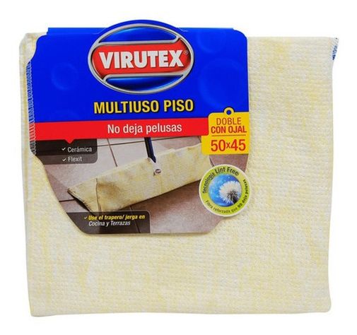 Trapero Algodón X1 Doble 45x50 Cm Absorbente Virutex-0