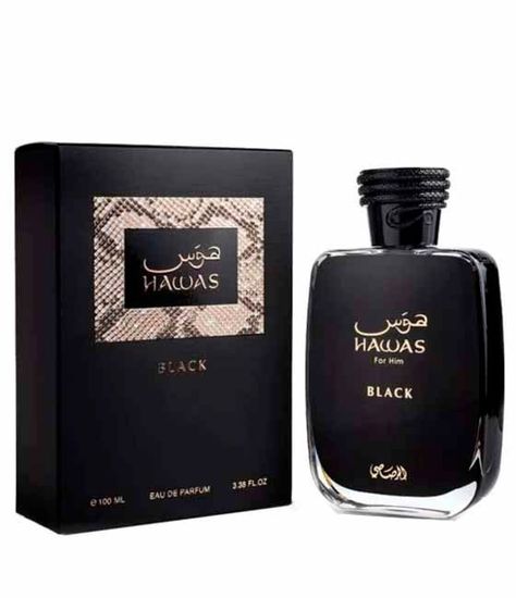 Rasasi Hawas Black 100ML EDP Hombre-0