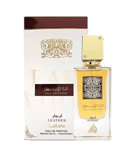 Lattafa Ana Abiyedh Leather 60ML EDP Unisex-0