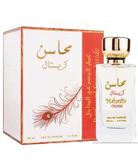 Lattafa Mahasin Crystal 100ML EDP Mujer-0