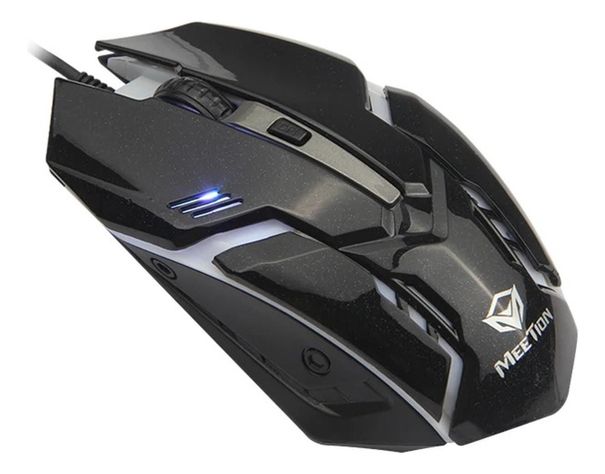 Mouse Gamer Meetion M371 Windows Optico Rgb Color Negro-3