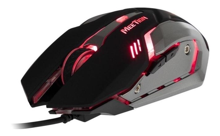 Mouse Gamer Meetion M915 Mt-m915 Black Mouse Óptico-1