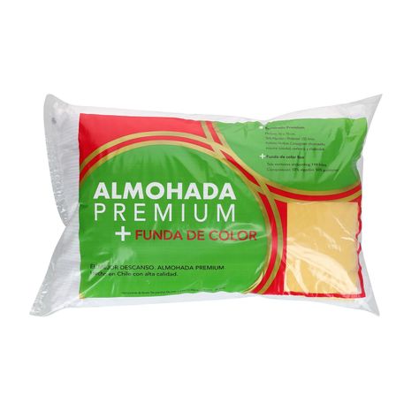 Almohada + Funda Amarilla 50x70 cm -0