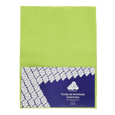 Set De 2  Fundas 50X70 Cm c/u Verde Pistacho-1