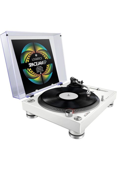 Tornamesa Pioneer DJ PLX-500-W Blanca con Cápsula y Tapa-4