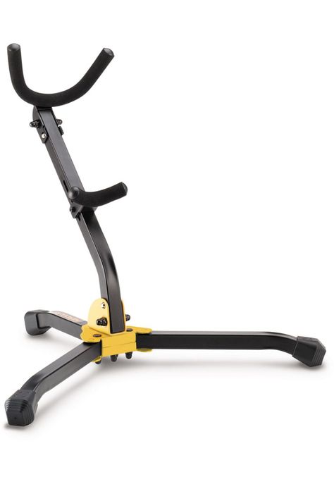Atril para saxo alto o tenor Hercules DS530BB con funda-0