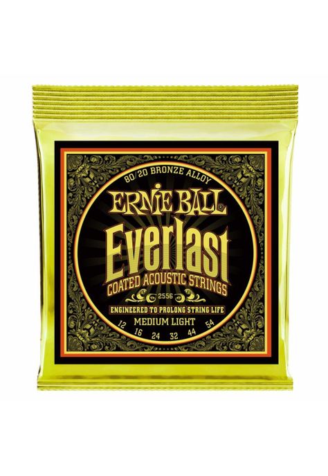 Set cuerdas Ernie Ball guitarra folk 2556 12/54 COATED 80/20-0