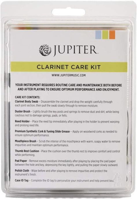 Kit de limpieza para clarinetes Jupiter JCMCLK1-1