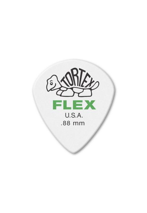 Pack uñetas Dunlop TORTEX FLEX JAZZ III XL .88MM-0