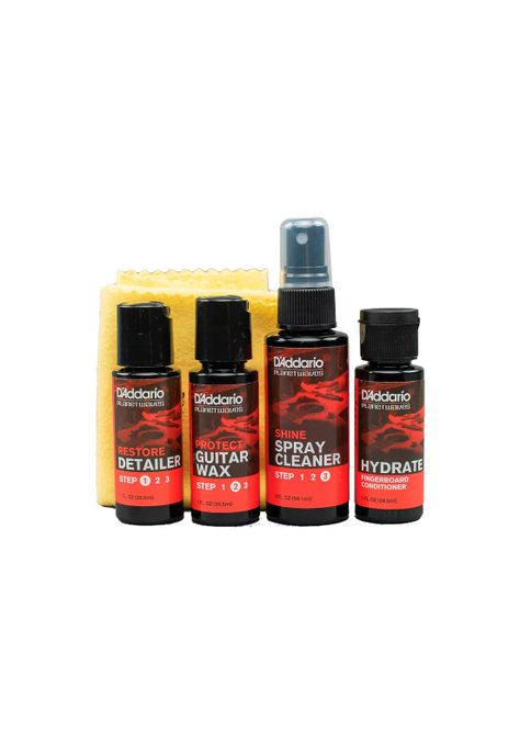 Kit de limpieza y Mantención de Guitarra D'Addario PW-GCB-01-0