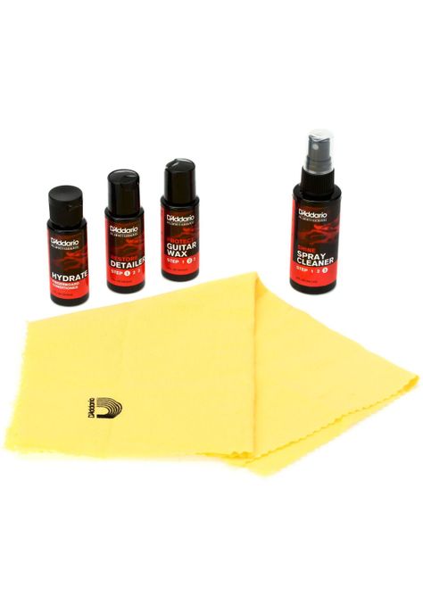 Kit de limpieza y Mantención de Guitarra D'Addario PW-GCB-01-1