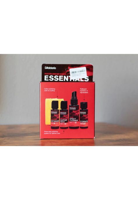 Kit de limpieza y Mantención de Guitarra D'Addario PW-GCB-01-2