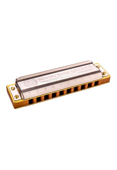 Armónica Hohner Marine Band Deluxe diatónica B-0