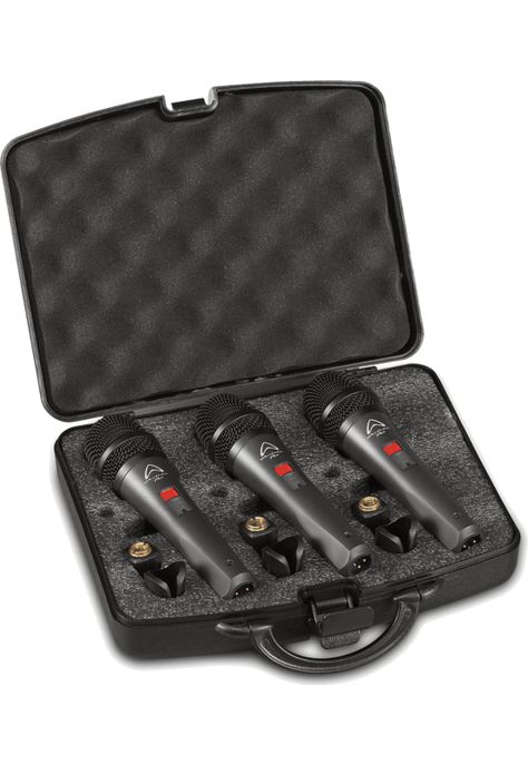 Pack de micrófonos Wharfedale DM-5.0S con switch-0