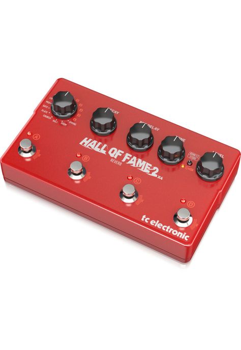 PEDAL REVERB TC ELECTRONIC HALL OF FAME 2 X4 REVERB 4 X MASH-1