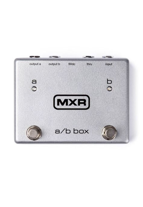 Pedal MXR A/B Box M196 Enrutador para 2 Guitarras o 2 Amps-0