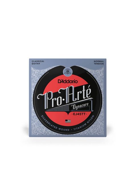 Cuerdas para Guitarra Clásica D'addario EJ45TT Dynacore-0