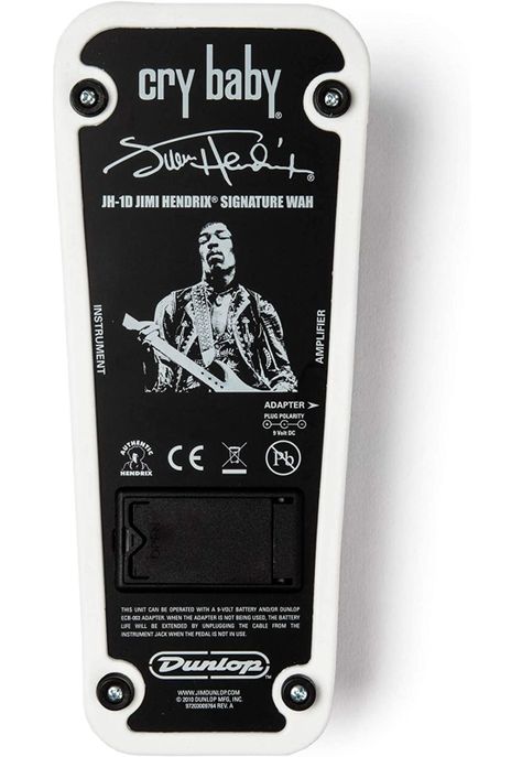Pedal Wha Jimi Hendrix Cry Baby Dunlop JH1B (JH1D)-5