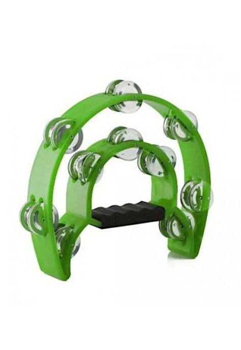 Pandero Baldassare PTWJ220G medialuna color verde-0