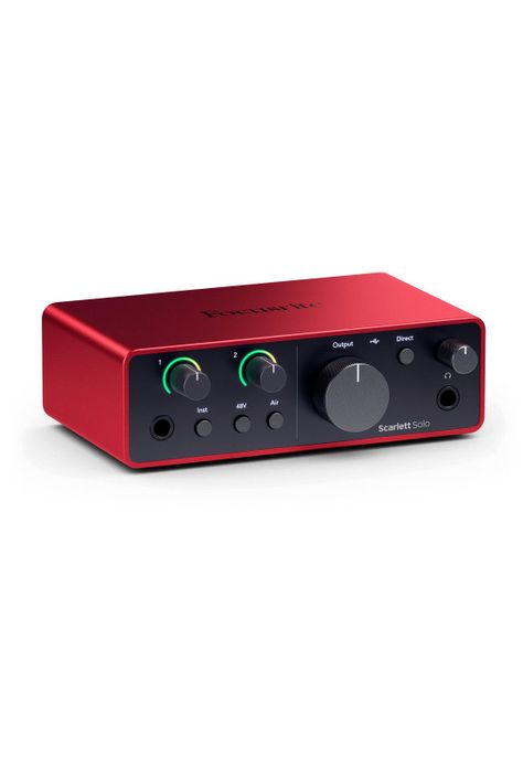 Pack de audio Focusrite Studio Scarlett Solo 4ta Generación-1