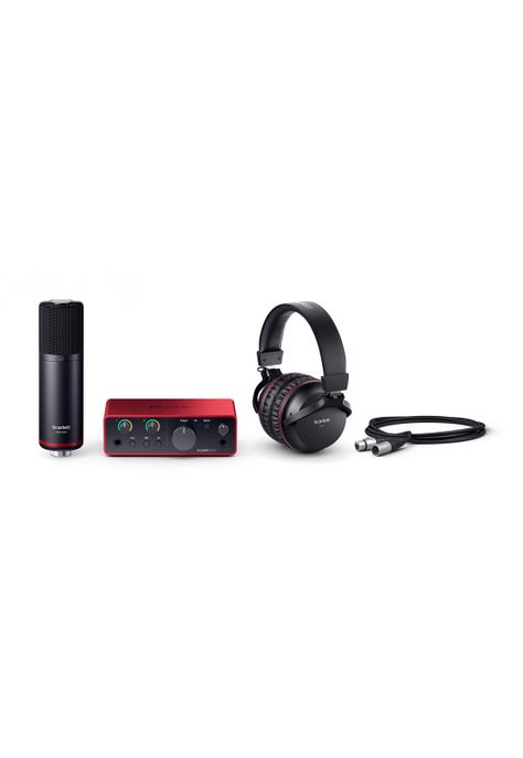 Pack de audio Focusrite Studio Scarlett Solo 4ta Generación-2