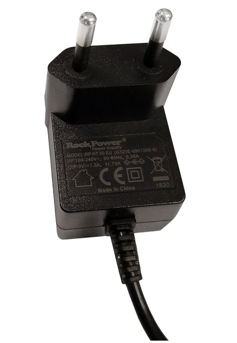 Fuente de Poder para 5 Pedales RockPower 1300mA-1