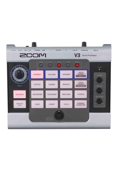 Procesador de Efecto Vocal Zoom V3-1