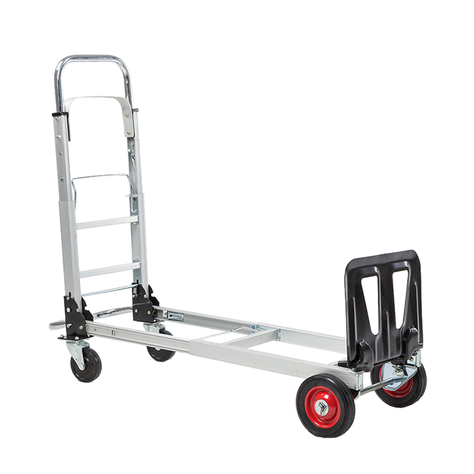 Carro Plegable de carga 120 Kg Tipo yegua Multifuncion-0