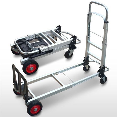 Carro Plegable de carga 120 Kg Tipo yegua Multifuncion-4